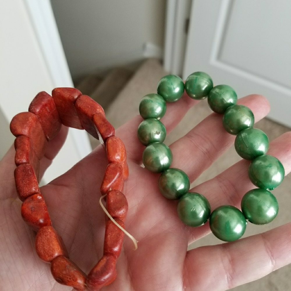 2 for 10 costume jewelry bracelets!